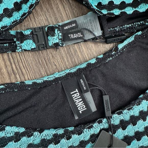 NEW Triangl Swimwear Mica Barano Bikini Set M - Picture 7 of 12